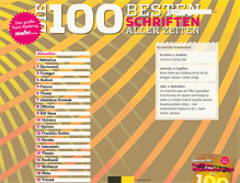 Tablet Screenshot of 100besteschriften.de